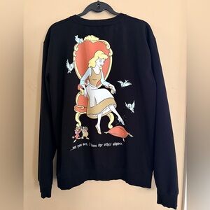 Disney Cakeworthy Black Cinderella Sweatshirt 2XL